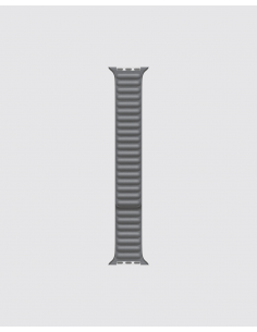 Bracelete Elos em Pele