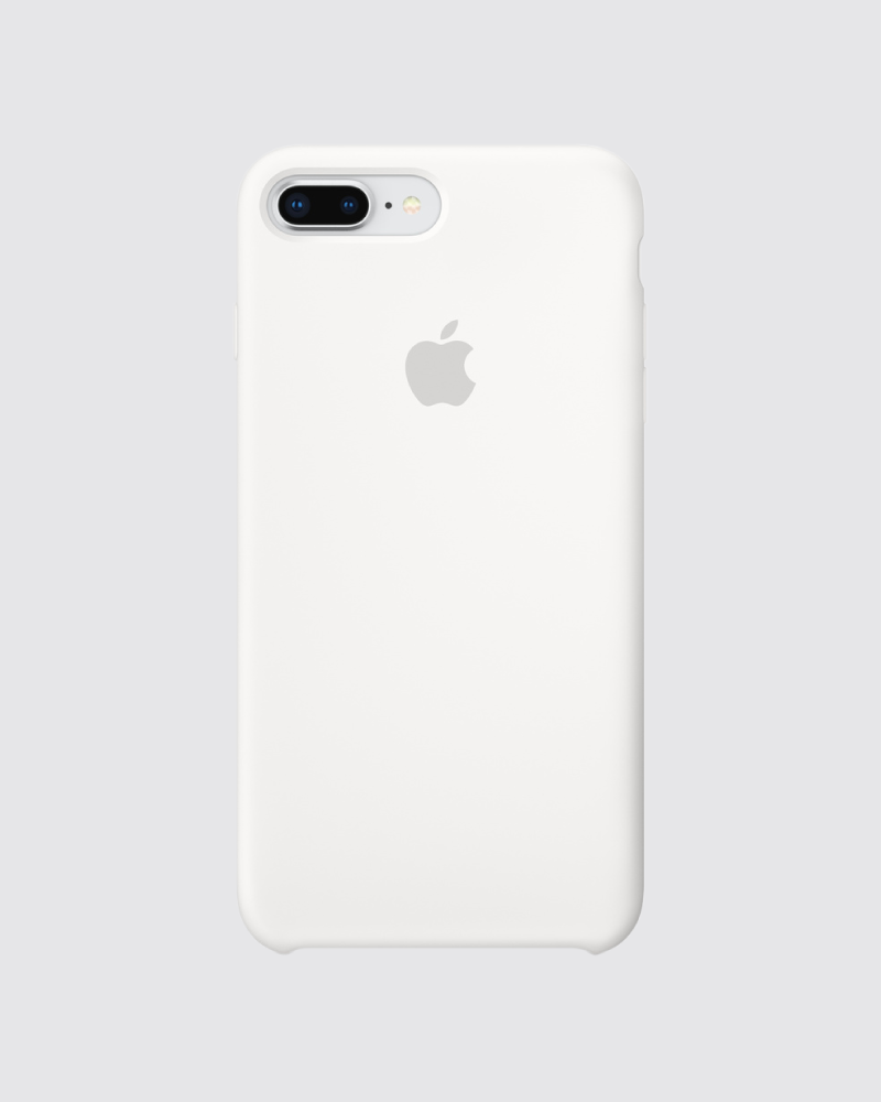 Capa em silicone para iPhone 8 Plus e 7 Plus