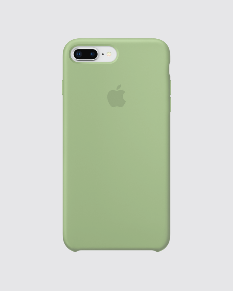Capa em silicone para iPhone 8 Plus e 7 Plus