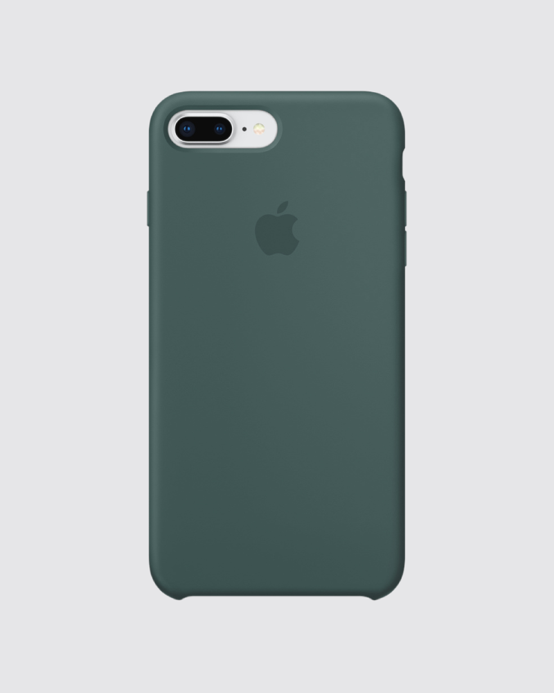 Capa em silicone para iPhone 8 Plus e 7 Plus
