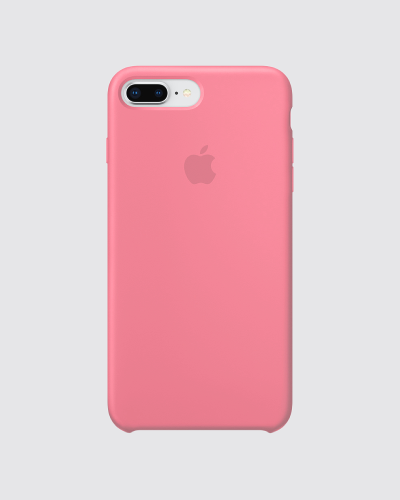 Capa em silicone para iPhone 8 Plus e 7 Plus