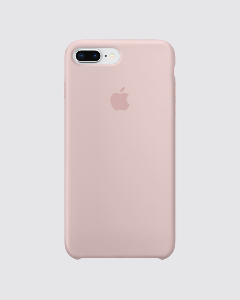 Capa em silicone para iPhone 8 Plus e 7 Plus
