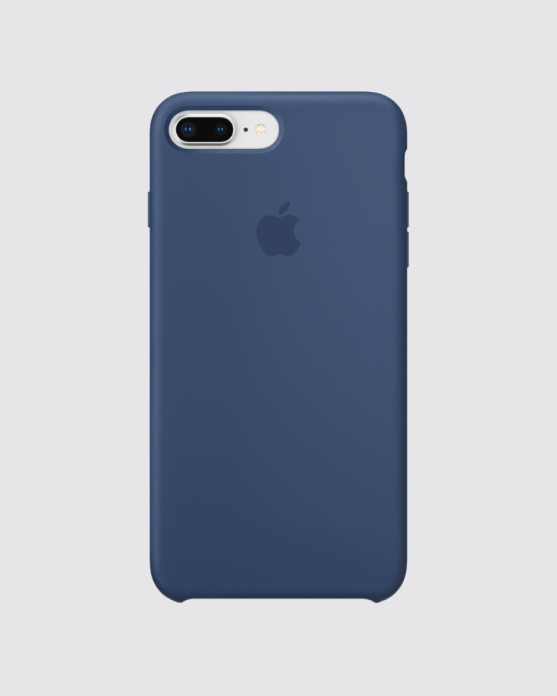 Capa em silicone para iPhone 8 Plus e 7 Plus