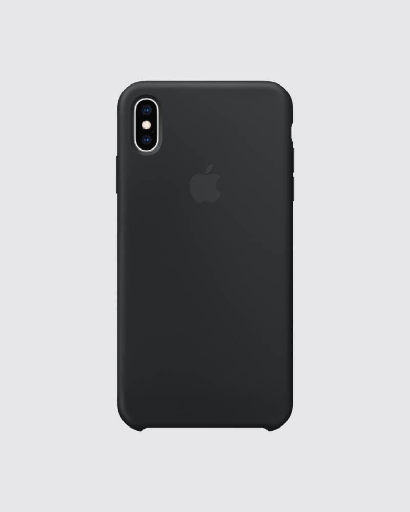 Capa em silicone para iPhone XS e X