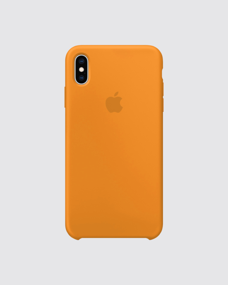 Capa em silicone para iPhone XS e X