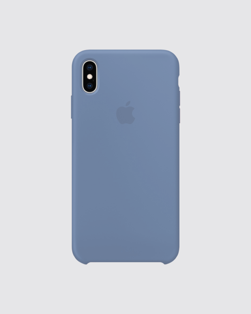 Capa em silicone para iPhone XS e X