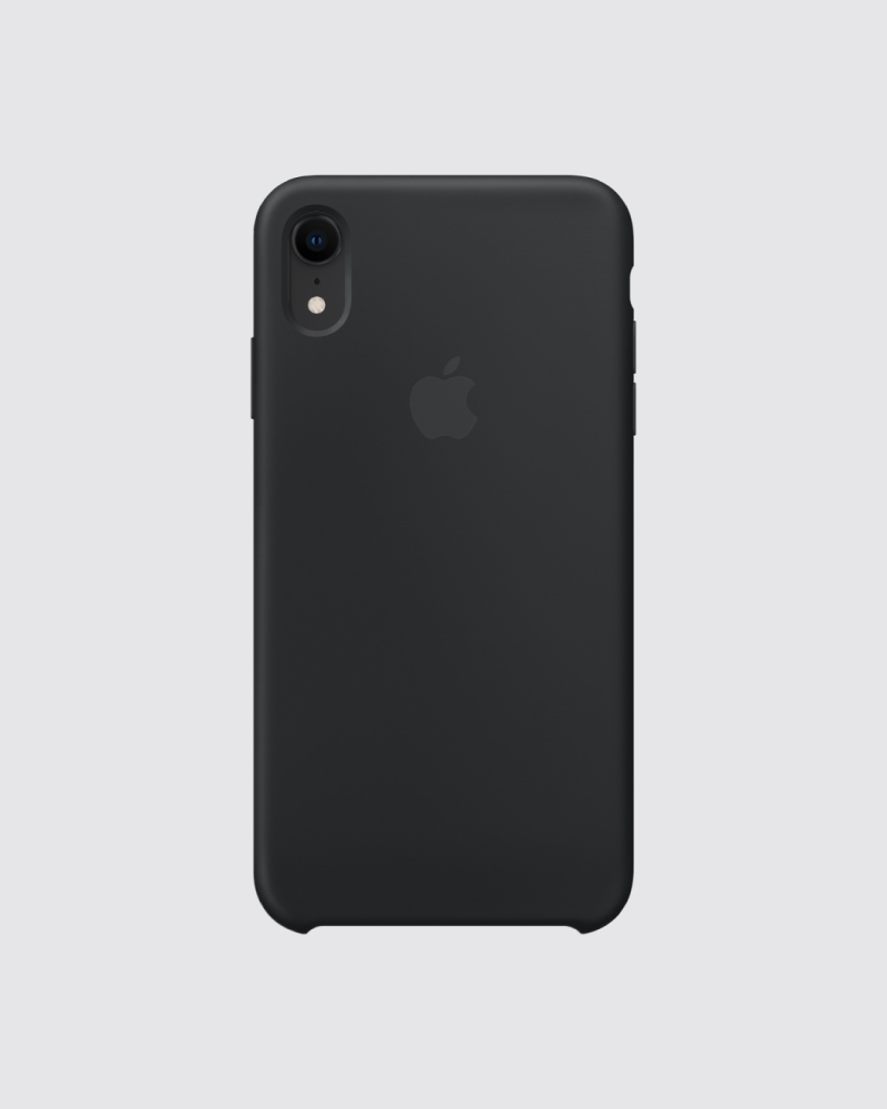 Capa em silicone para iPhone XR