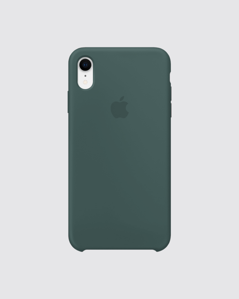 Capa em silicone para iPhone XR