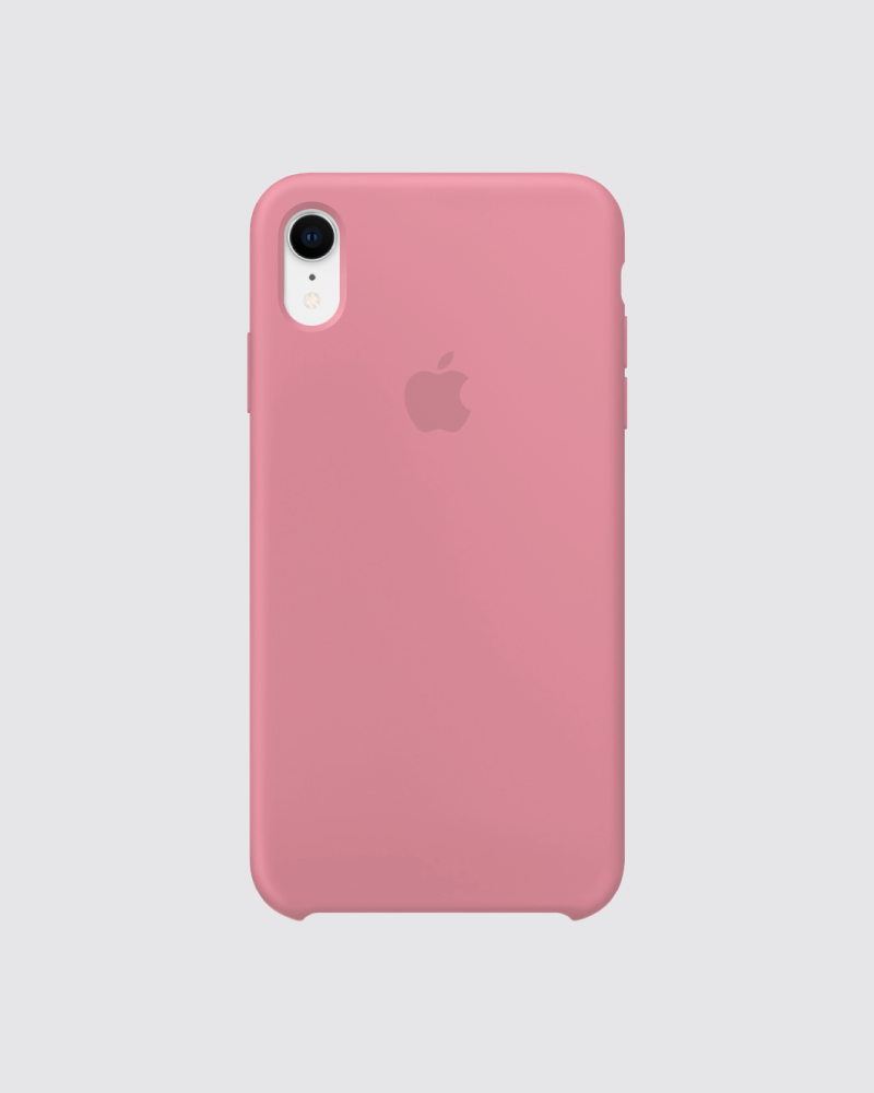 Capa em silicone para iPhone XR