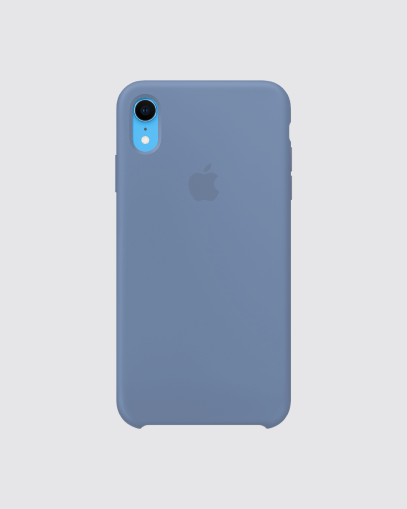 Capa em silicone para iPhone XR