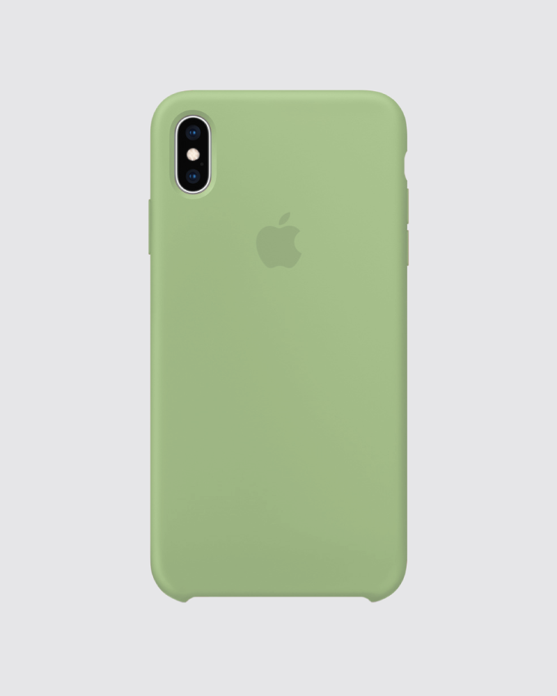 Capa em silicone para iPhone XS Max