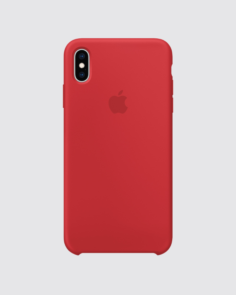 Capa em silicone para iPhone XS Max