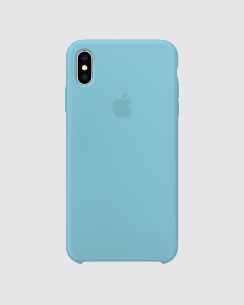 Capa em silicone para iPhone XS Max