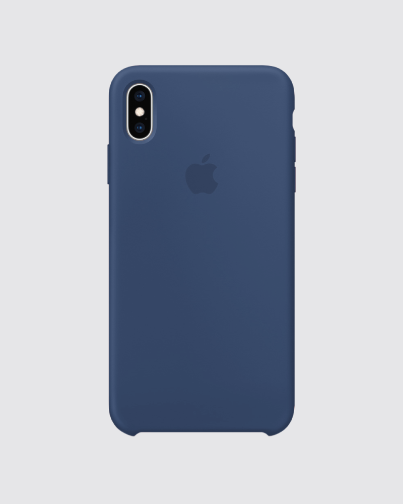 Capa em silicone para iPhone XS Max