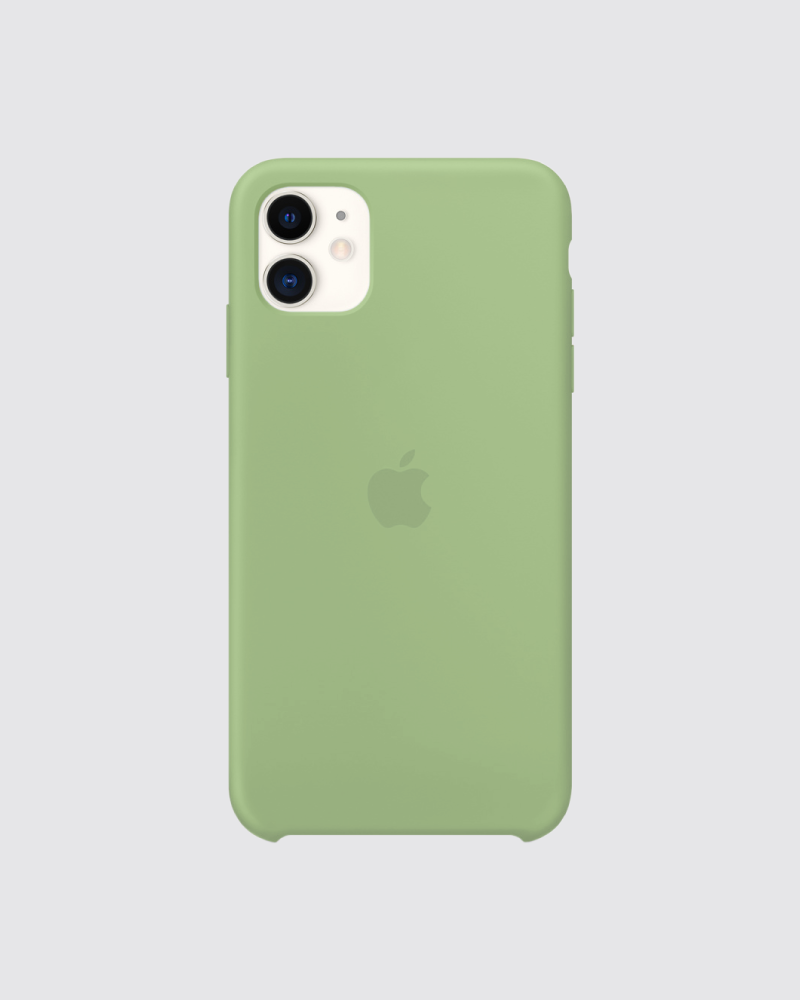 Capa em silicone para iPhone 11