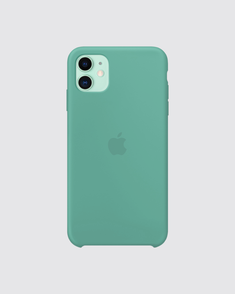 Capa em silicone para iPhone 11