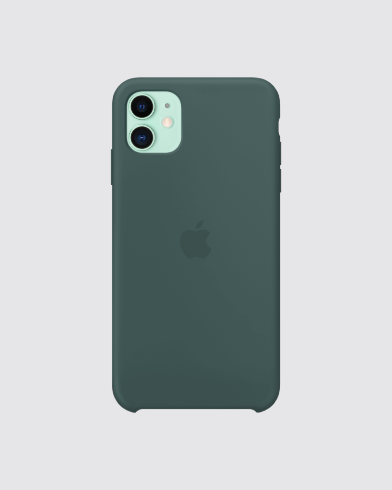 Capa em silicone para iPhone 11