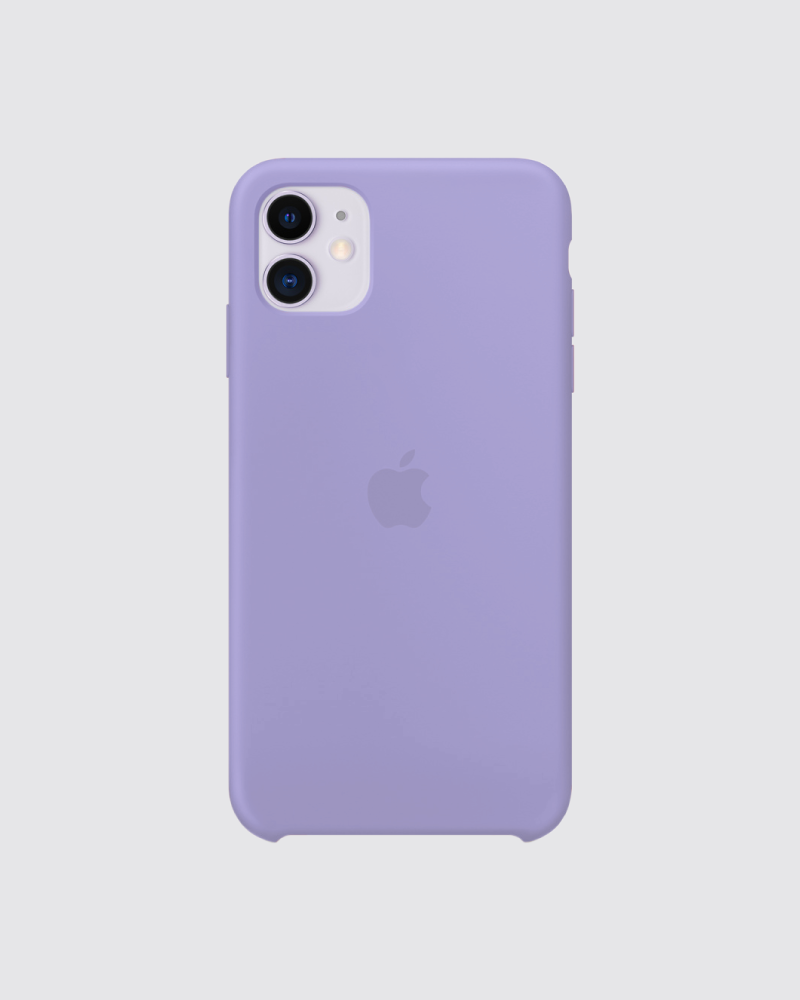Capa em silicone para iPhone 11