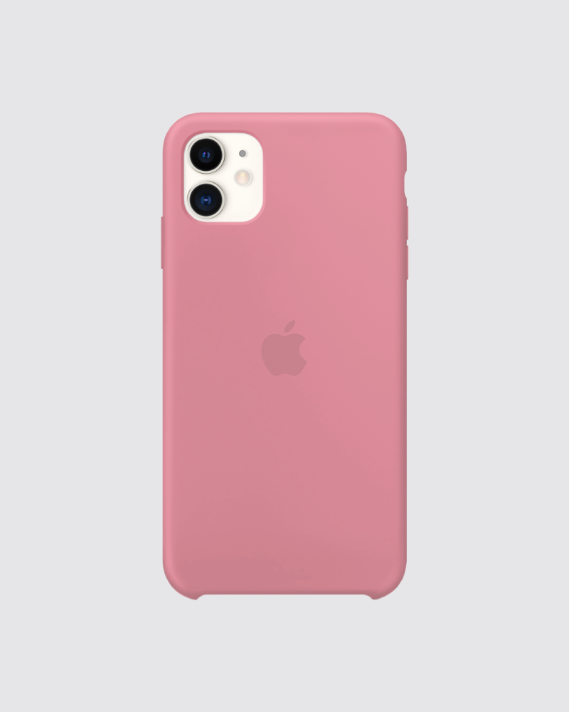 Capa em silicone para iPhone 11