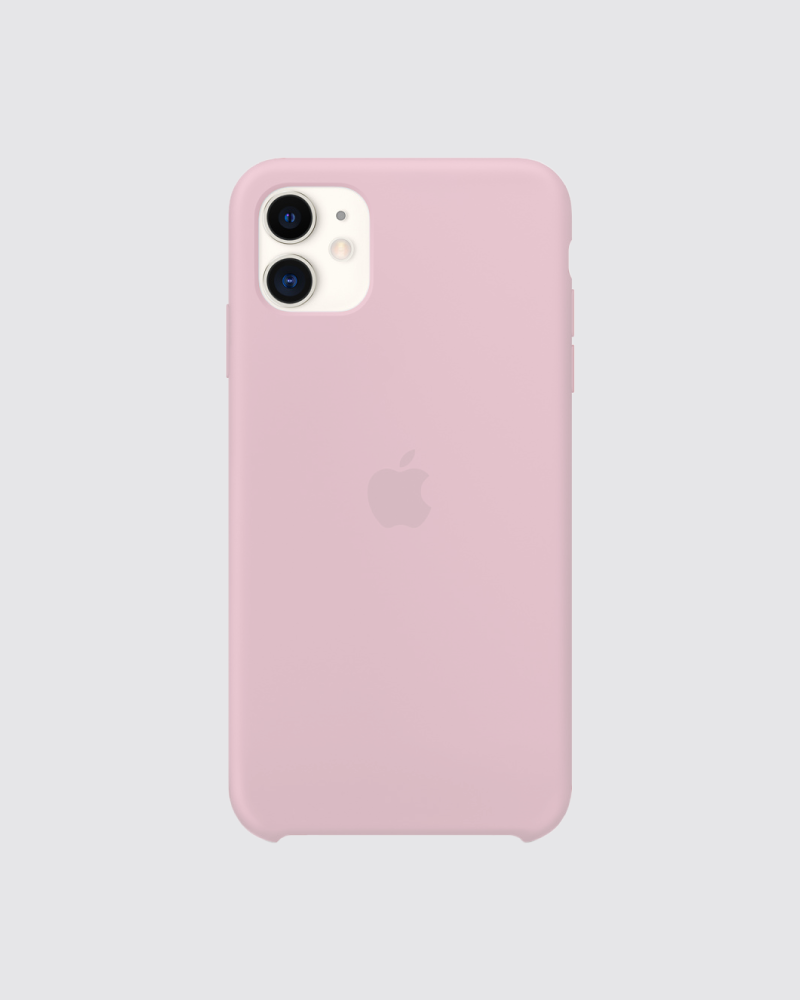 Capa em silicone para iPhone 11