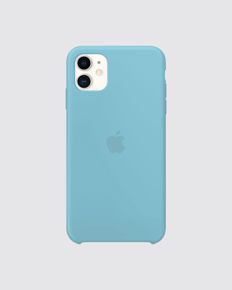 Capa em silicone para iPhone 11