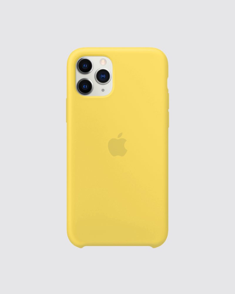 Capa em silicone para iPhone 11 Pro