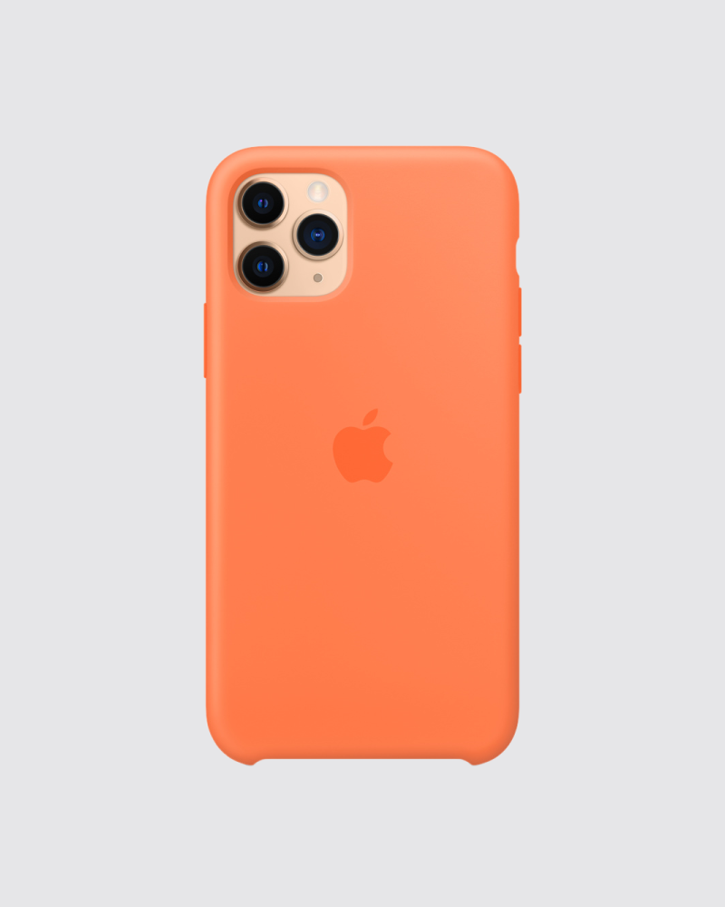 Capa em silicone para iPhone 11 Pro