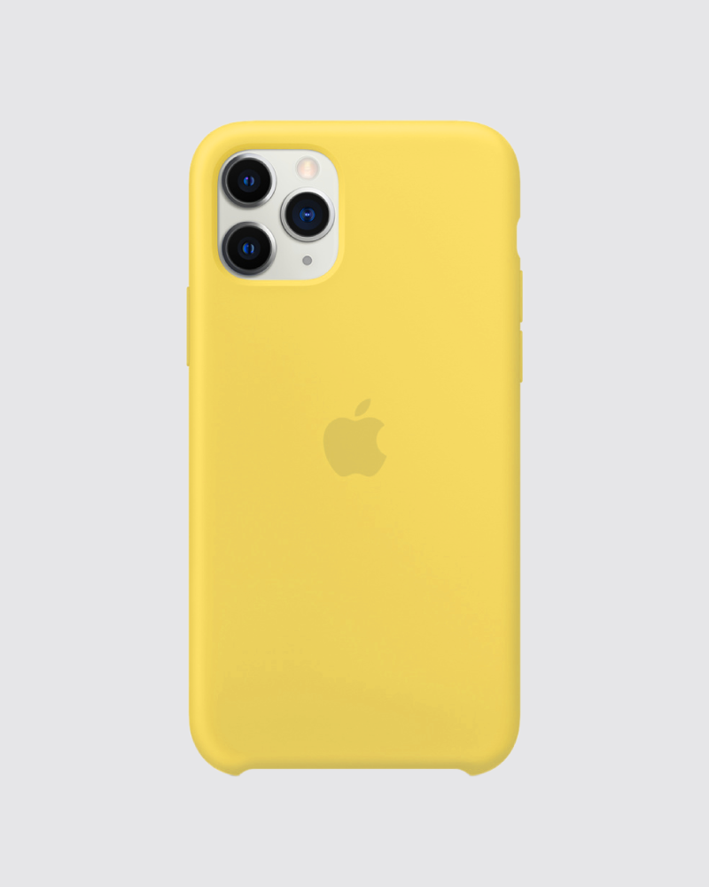 Capa em silicone para iPhone 11 Pro Max