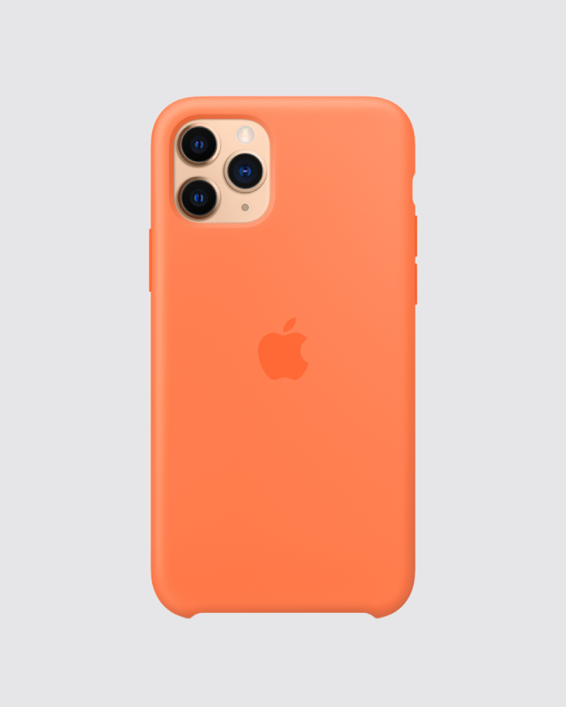 Capa em silicone para iPhone 11 Pro Max