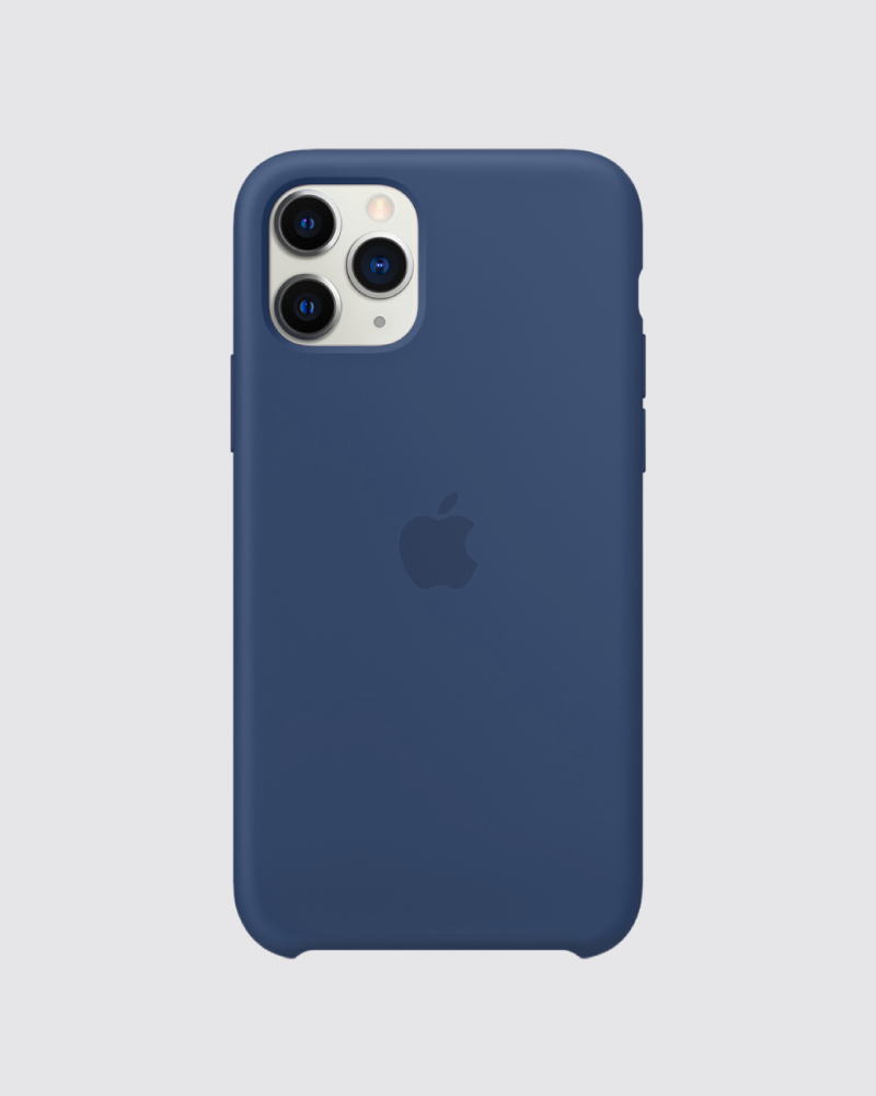 Capa em silicone para iPhone 11 Pro Max