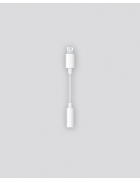 Adaptador Lightning para auscultadores de 3,5 mm