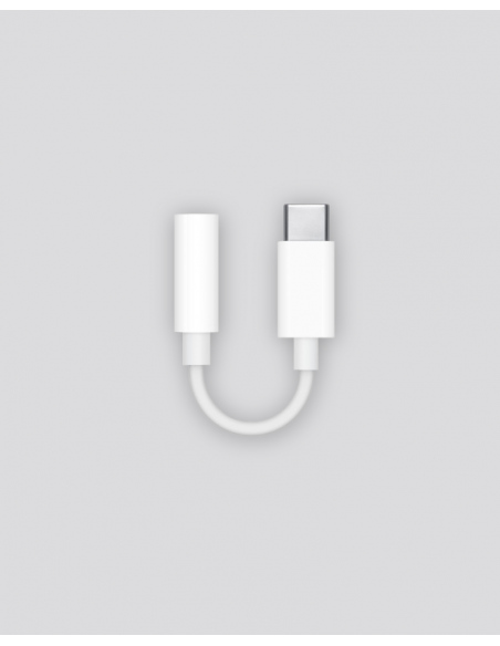 Adaptador USB-C para auscultadores de 3,5 mm