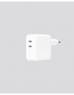 Adaptador de corrente com porta USB‑C dupla de 35 W