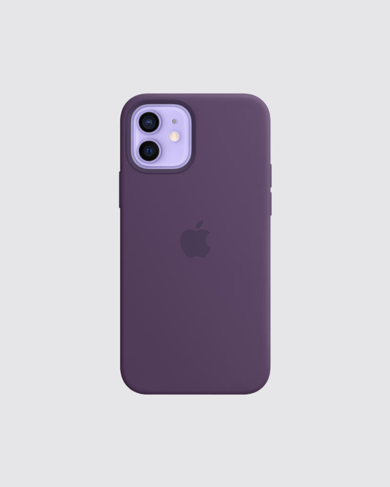 Capa em silicone para iPhone 12 mini