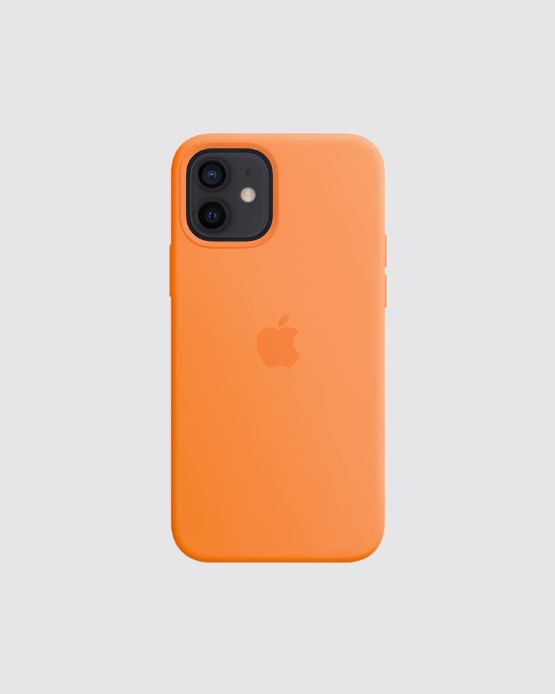Capa em silicone para iPhone 12 mini