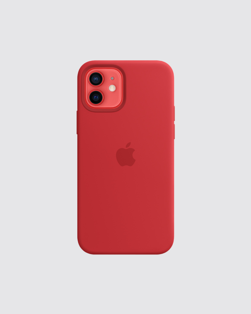 Capa em silicone para iPhone 12 mini