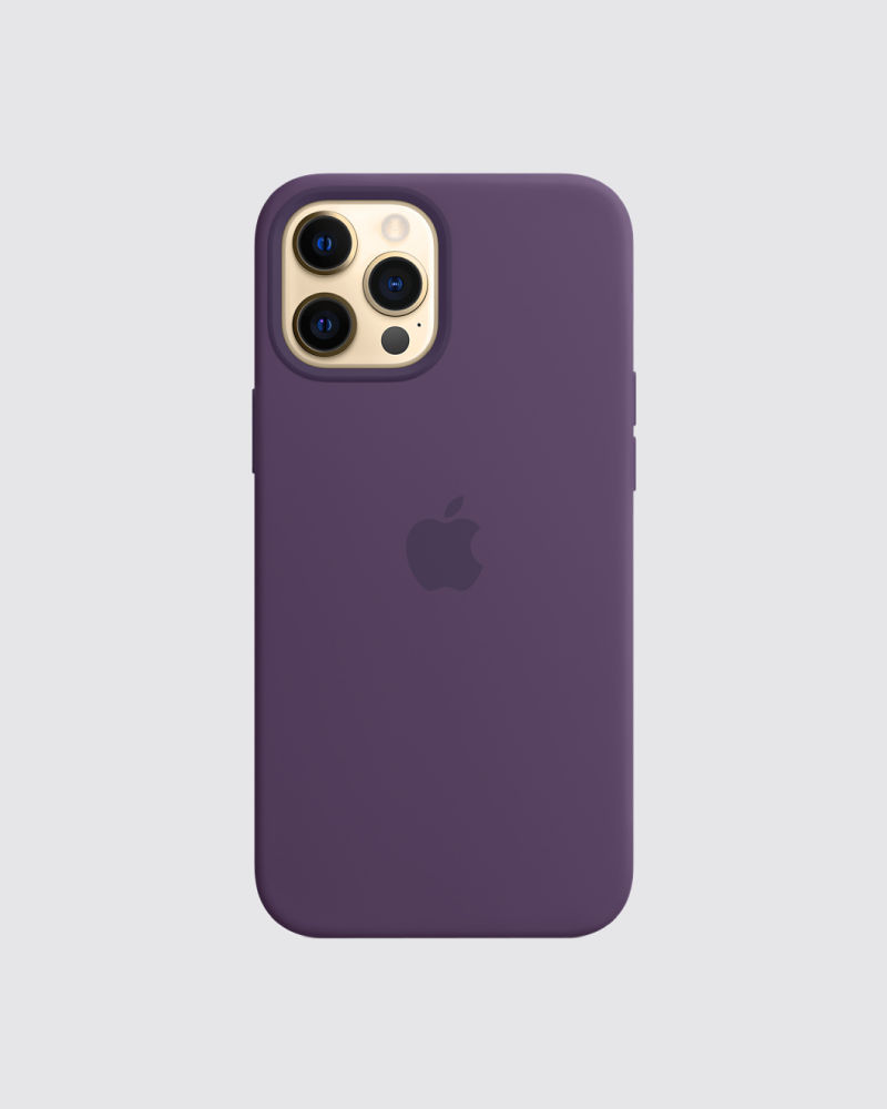 Capa em silicone para iPhone 12 e 12 Pro