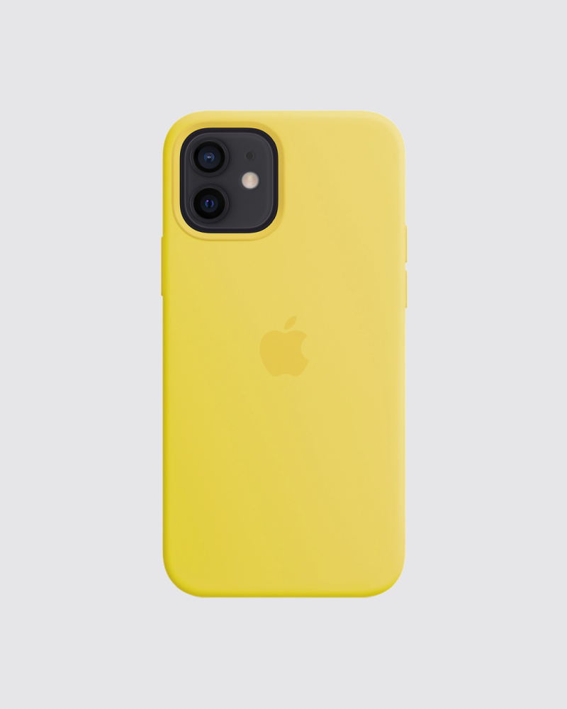 Capa em silicone para iPhone 12 e 12 Pro