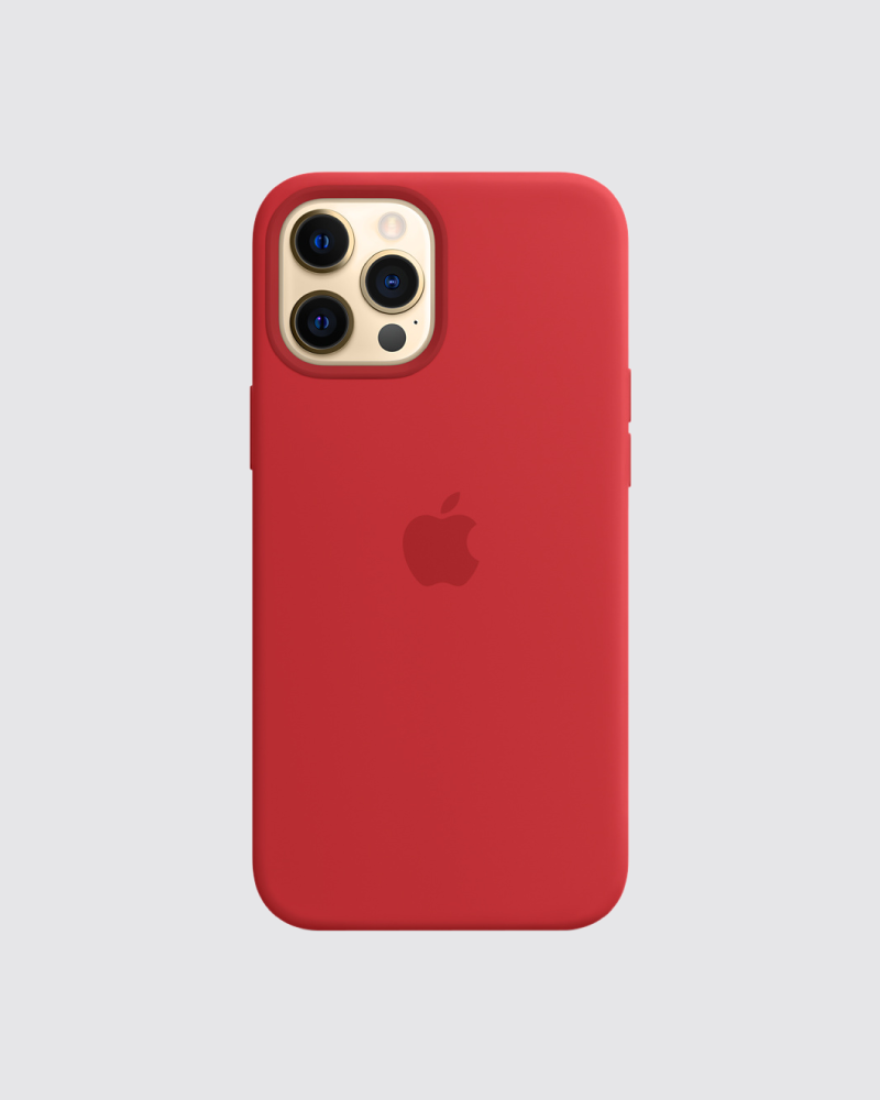 Capa em silicone para iPhone 12 e 12 Pro