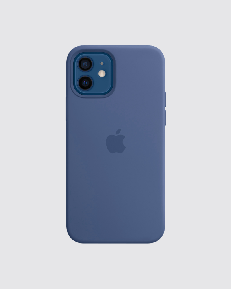 Capa em silicone para iPhone 12 e 12 Pro