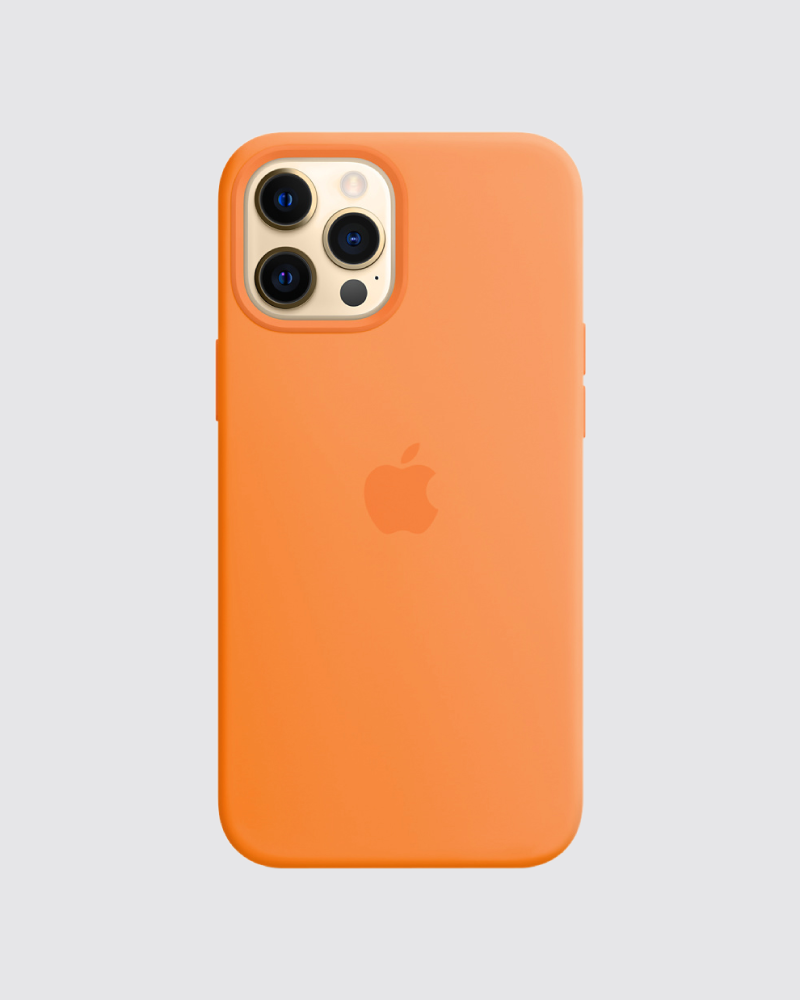 Capa em silicone para iPhone 12 Pro Max