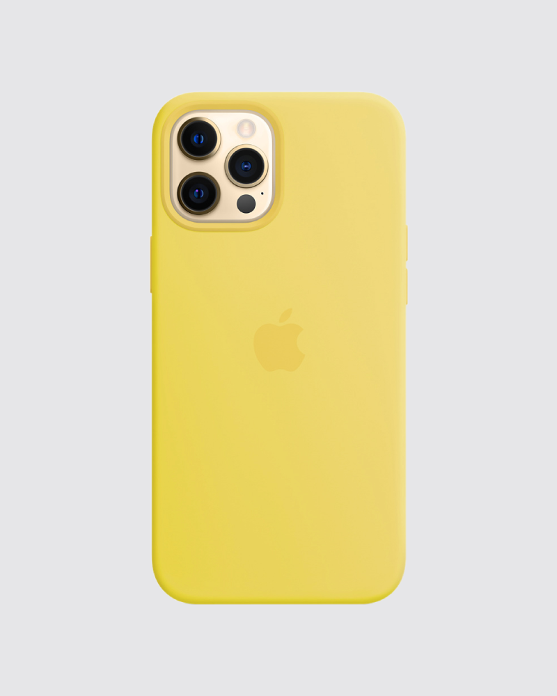 Capa em silicone para iPhone 12 Pro Max