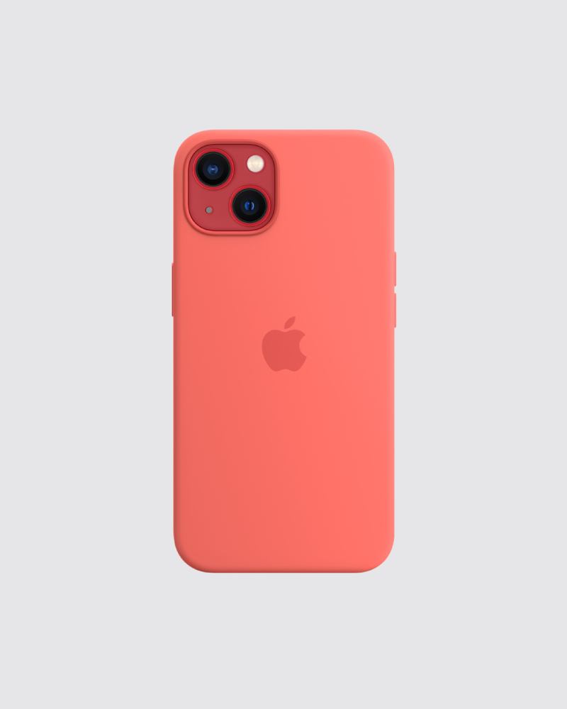Capa em silicone para iPhone 13 mini