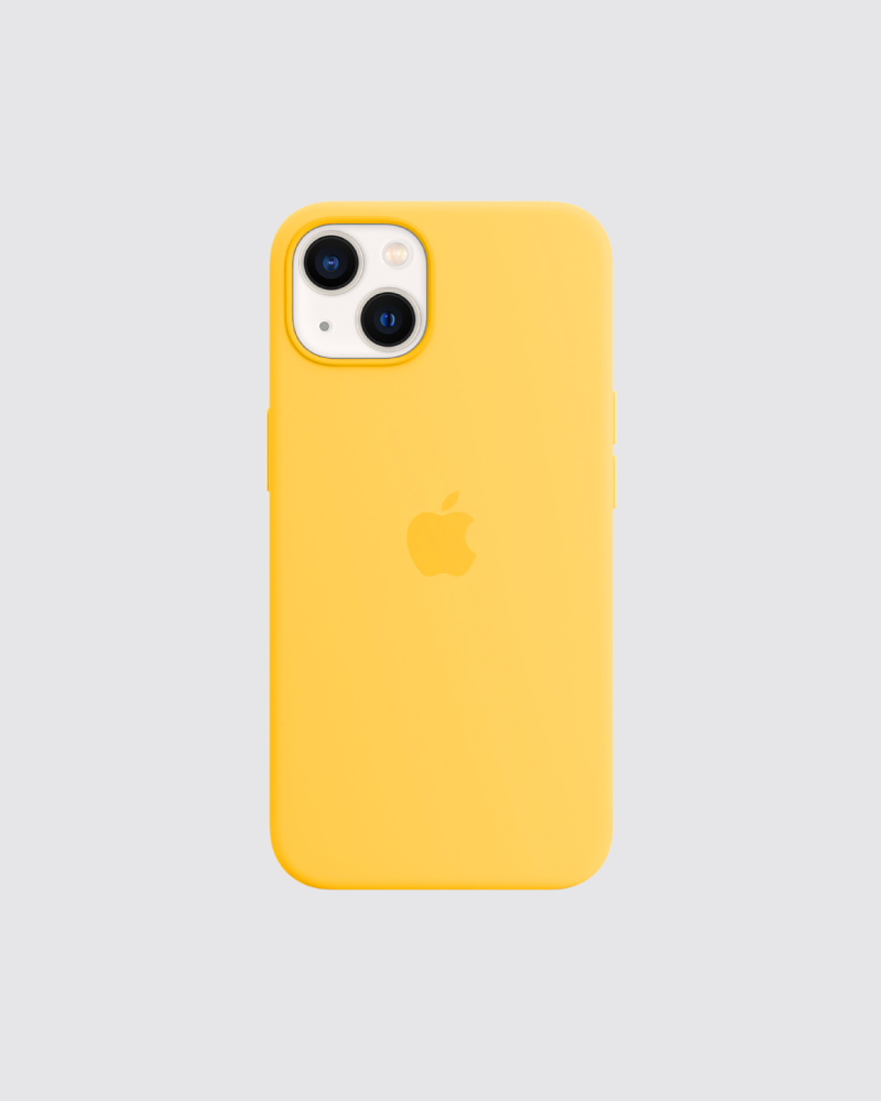 Capa em silicone para iPhone 13 mini