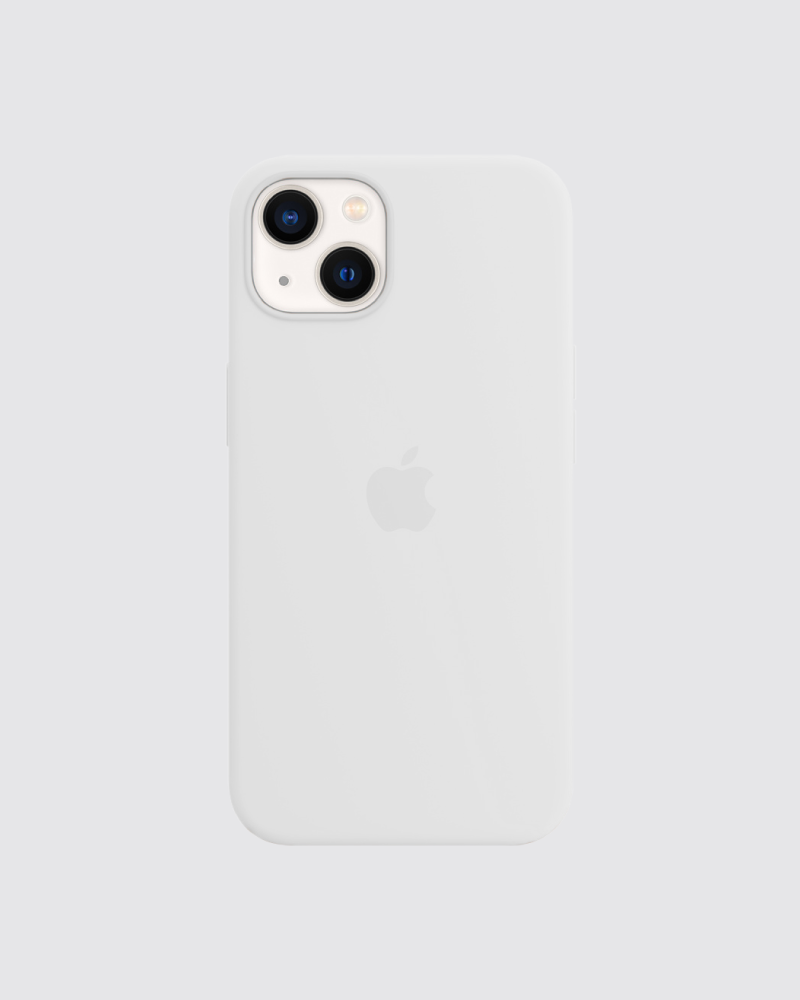 Capa em silicone para iPhone 13