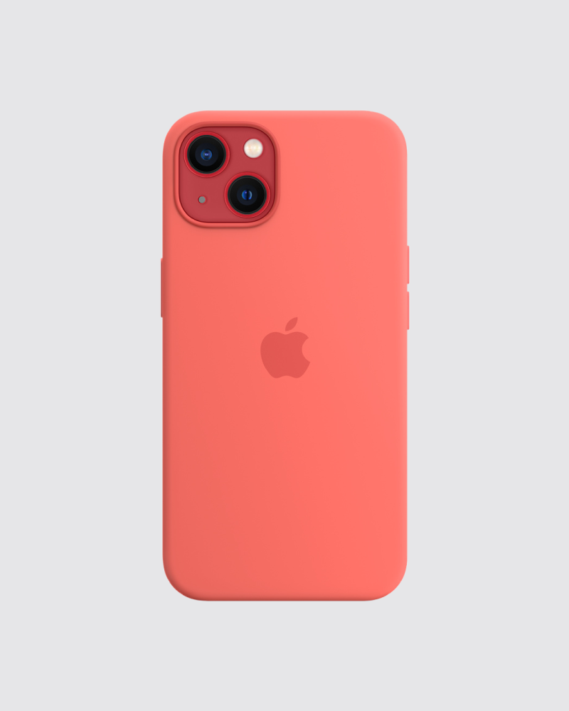 Capa em silicone para iPhone 13