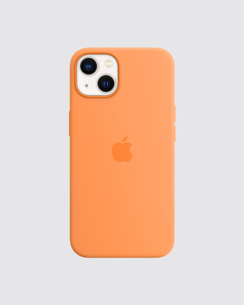 Capa em silicone para iPhone 13