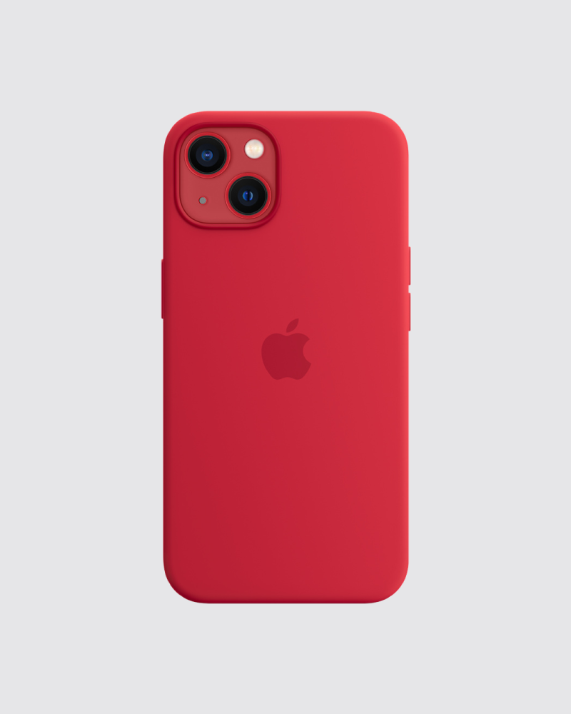 Capa em silicone para iPhone 13