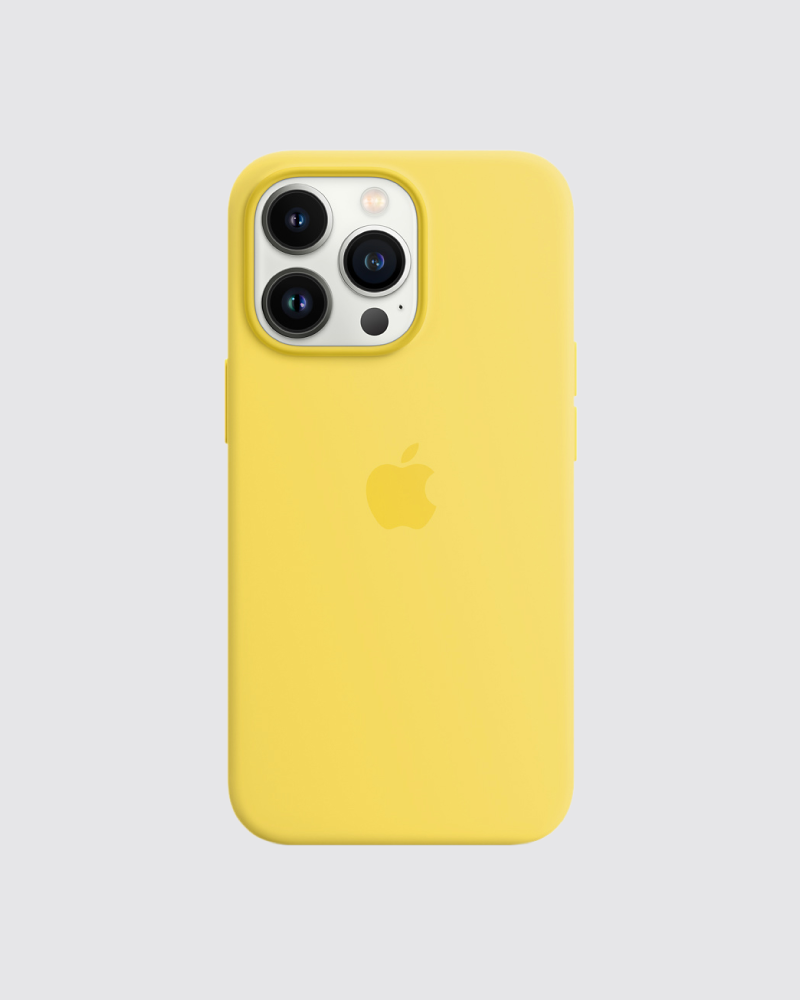 Capa em silicone para iPhone 13 Pro