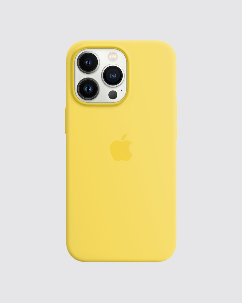 Capa em silicone para iPhone 13 Pro Max